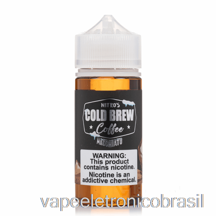 Vape Eletrônico Macchiato - Nitros Cold Brew - 100ml 6mg